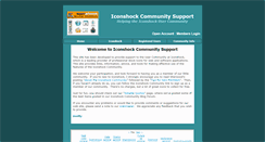 Desktop Screenshot of iconshock.rsds.ca